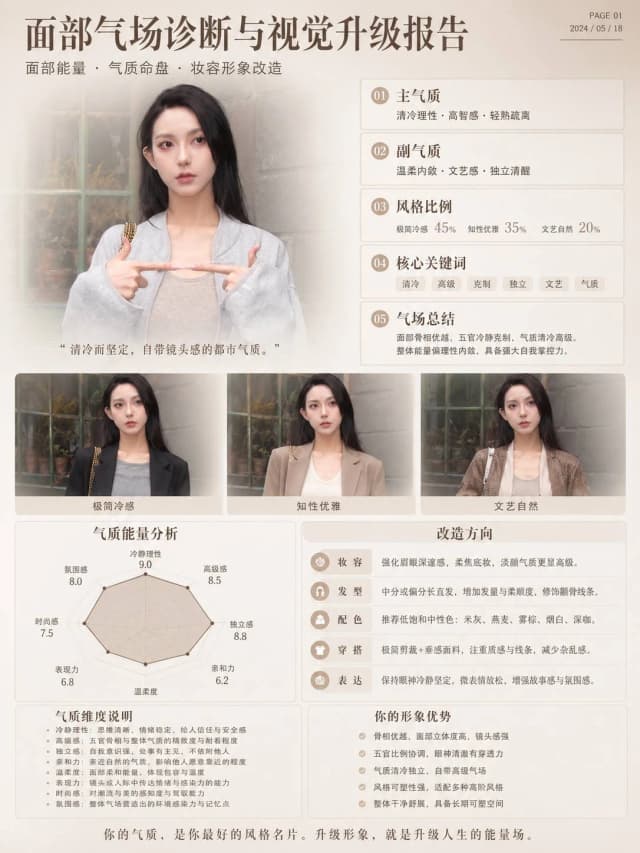 日常清透头像